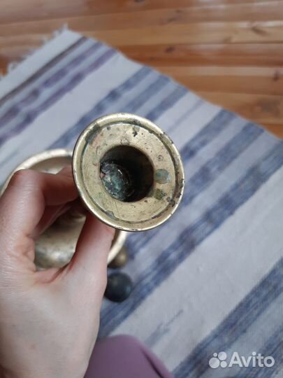 Подсвечник бронза