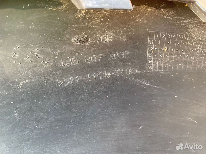 Спойлер переднего бампера Volkswagen Bora, Jetta 9