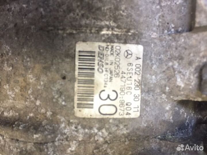 Компрессор кондиционера Mercedes-Benz C-Class W204