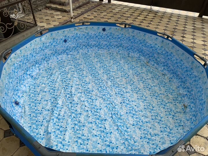 Каркасный бассейн bestway steel pro max 4678