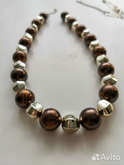 Бижутерия серьги бусы колье украшение на шею