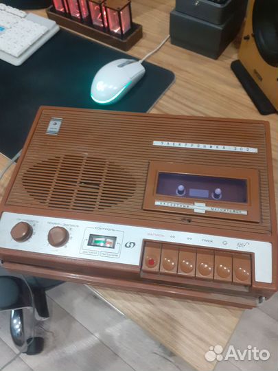Магнитофон кассетный электроника 302 СССР