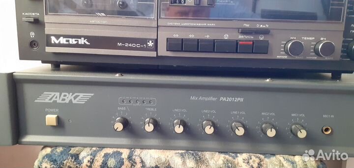 Микшер с усилителем