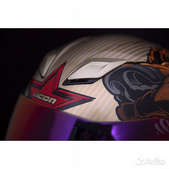 Мотошлем Интеграл Icon Airflite Ursa Major / Микс