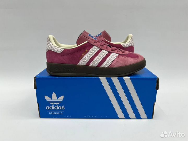 Кроссовки Adidas Gazelle Indoor Almost Pink Gum