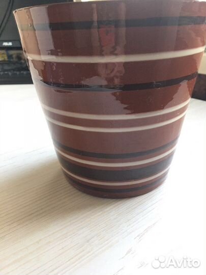 Горшок керамический для цветов
