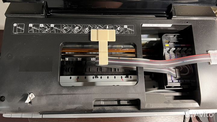 Цветной принтер с снпч Epson P50