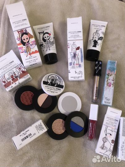 Румяна тени беск праймер шиммер Амвей