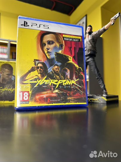 Диск PS5 Cyberpunk 2077 Ultimate Edition