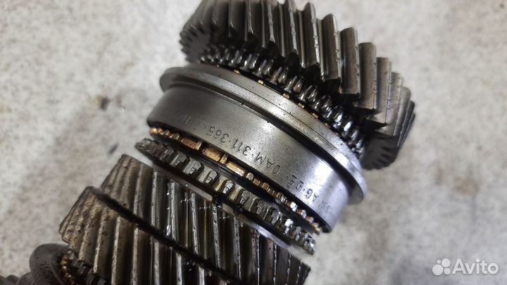 Вторичный вал в сборе для DSG 7 DQ200 1.4 TSI CAX