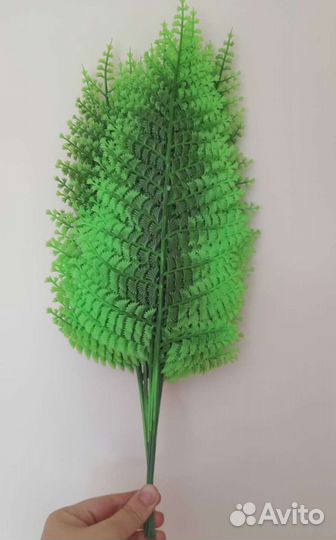 Лист монстеры искусственный