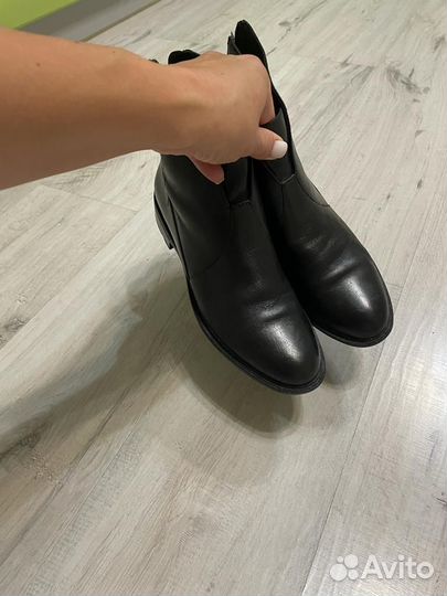 Ботильоны натуральная кожа 39