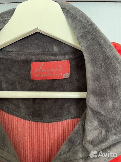 Велюровый халат 58-60