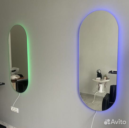 Зеркало с подсветкой и пультом управления