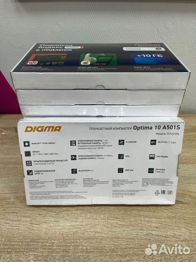 Планшет Digma Optima 10 A501S TS1221PL