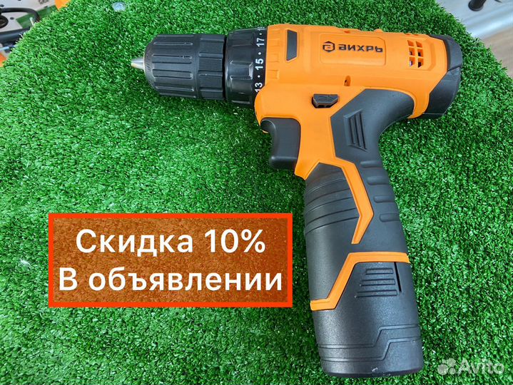 Дрель-шуруповерт Вихрь да-12Л-2К 72/14/7