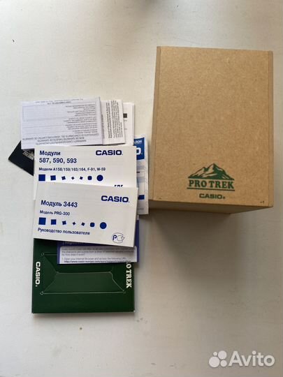 Часы casio protrek prg -300 cm