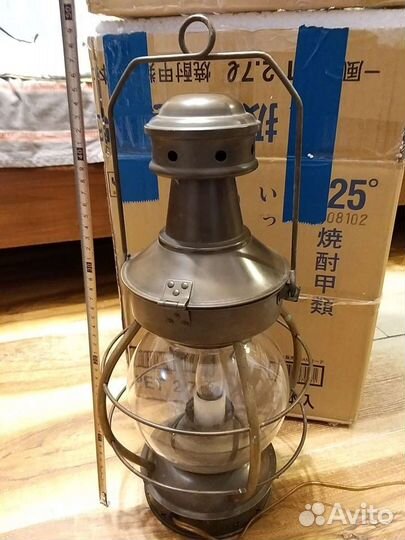 Японская винтажная лампа Hitachi редкая