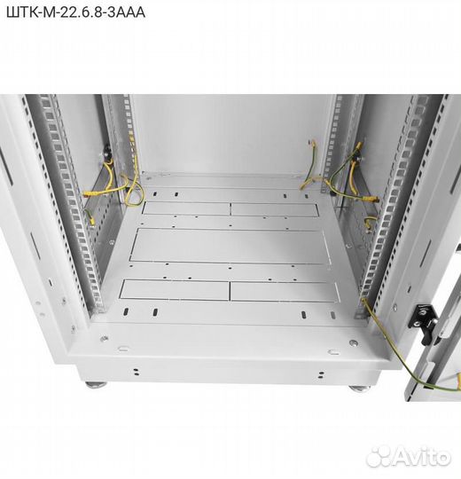 Штк-М-22.6.8-3ааа, Напольный шкаф цмо штк-М 22U серы
