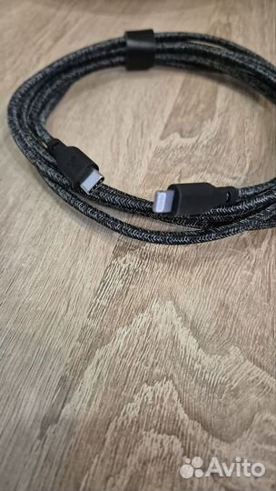 Кабель зарядки iPhone type c-Lightning Ubear 2m