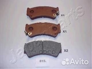 Колодки тормозные передние pa815af Japanparts