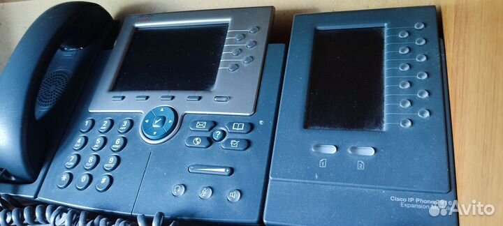 Телефон cisco 7916 с модулем