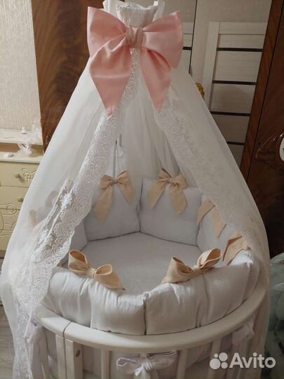 Бортики в детскую кроватку