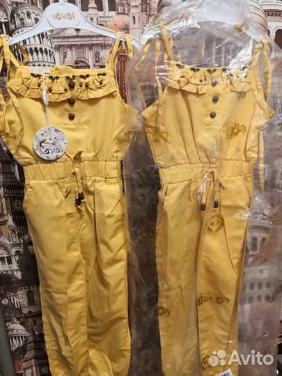 Летний комбез на девочку