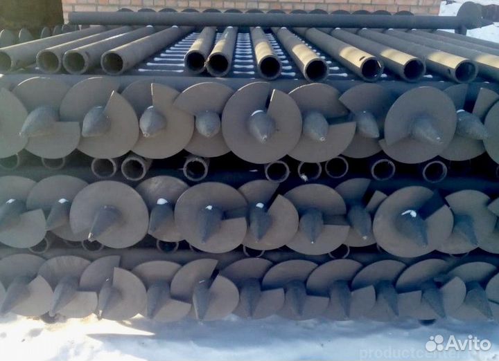 Фундамент на винтовых сваях Винтовые сваи под ключ