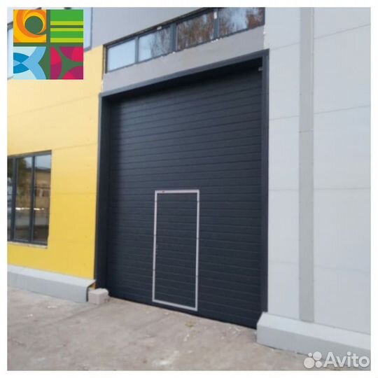 Гаражные ворота alutech