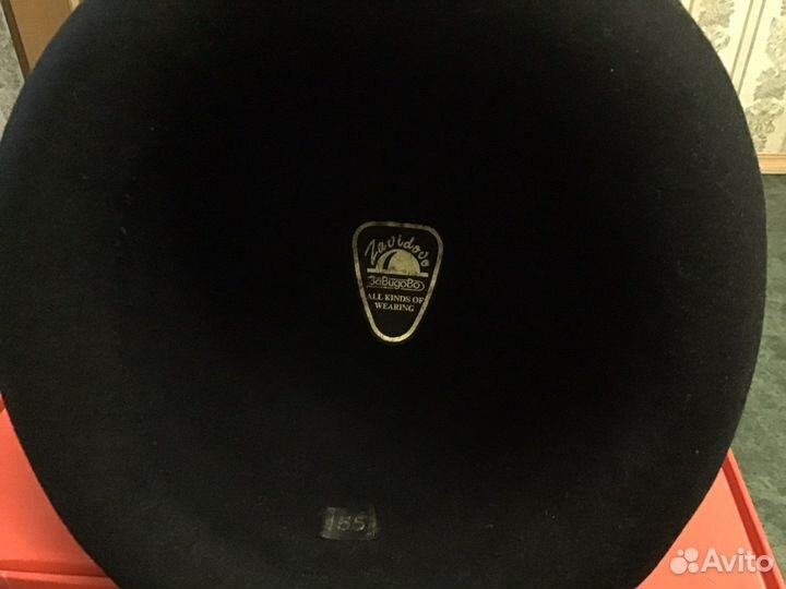 Шляпа фетр, натуральная шерсть