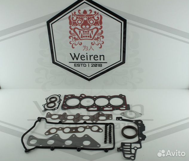 Комплект прокладок Chery QQ QQ6 1.1 472 Оригинал