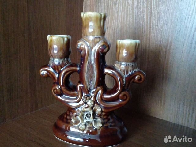 Подсвечник керамика