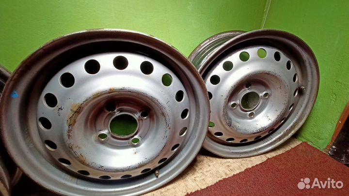 Диски штамп r14 4x100 комплект 4шт