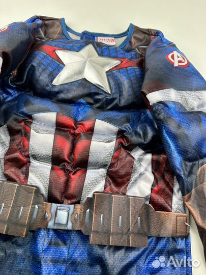 Костюм Капитан Америка на рост 110/116 новый