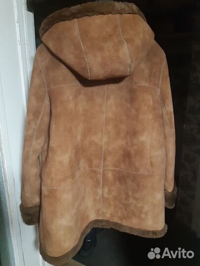 Женская дублёнка размер 48