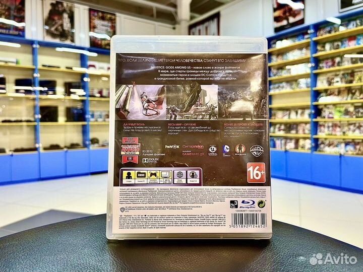 Injustice PS3 диск