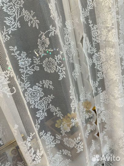 Тюль IKEA альвине