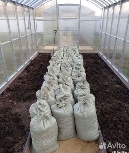 Чернозём навоз торф в мешках