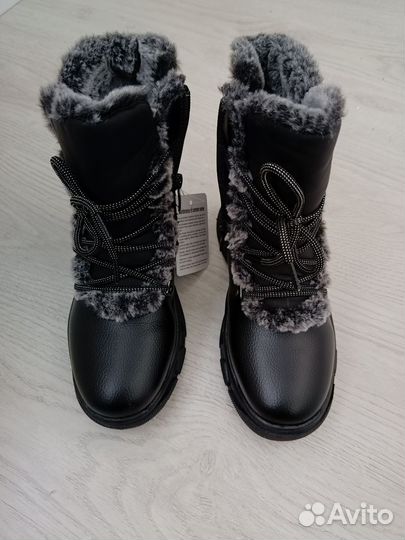 Новые Зимние ботинки для девочки,34