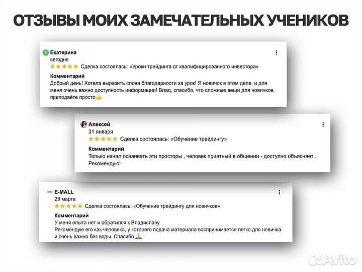 Обучение трейдингу