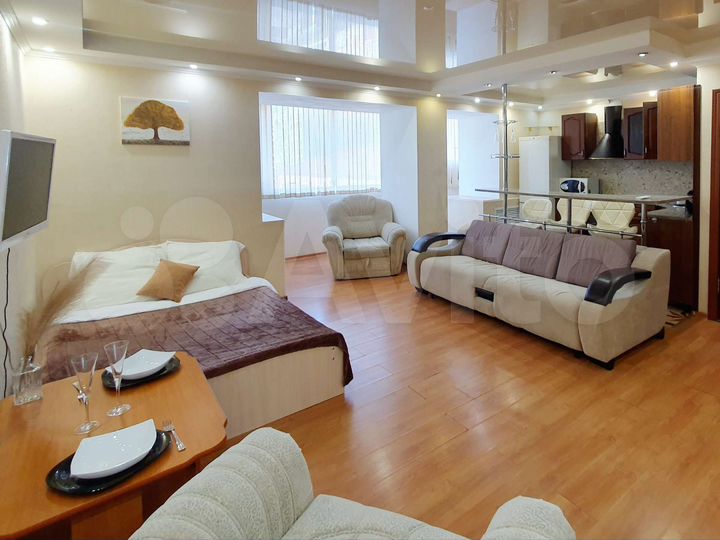 Квартира-студия, 50 м², 4/9 эт.