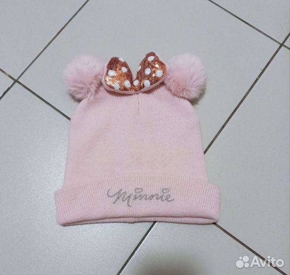 Шапка для девочки 7-8-9 лет