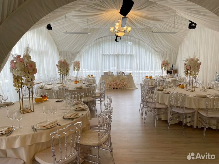 Оформление свадьбы, свадебный декор, декоратор