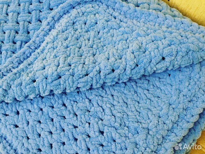 Пледы ручной работы, барашек ручной работы