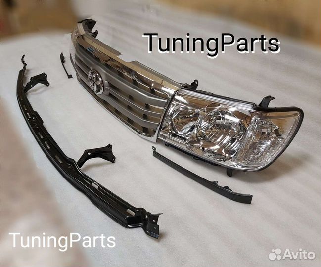 Рестайлинг land cruiser 100 1998-05 г. в 2006 г.+