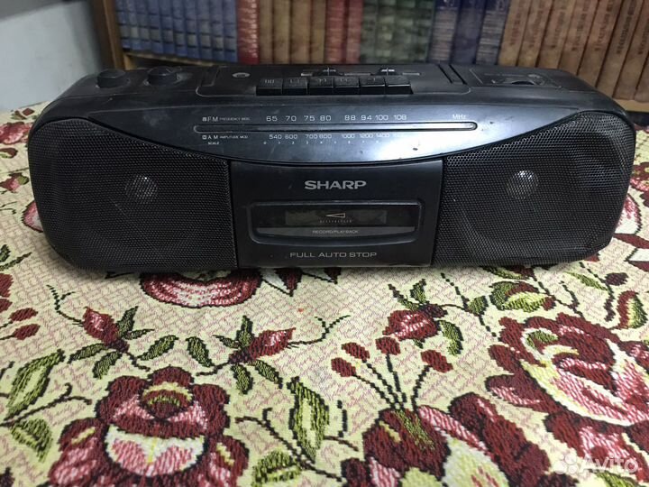 Магнитола sharp qt-270ht(bk)