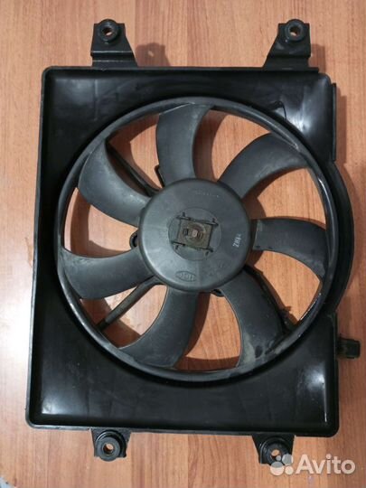 Вентилятор радиатора кондиционера hyundai accent