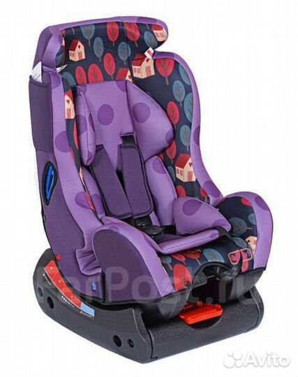 Детское автокресло Geburt фиолетовый 0-25 кг