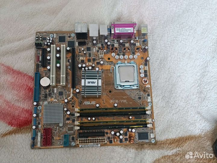 Материнская плата+проц+озу 4gb
